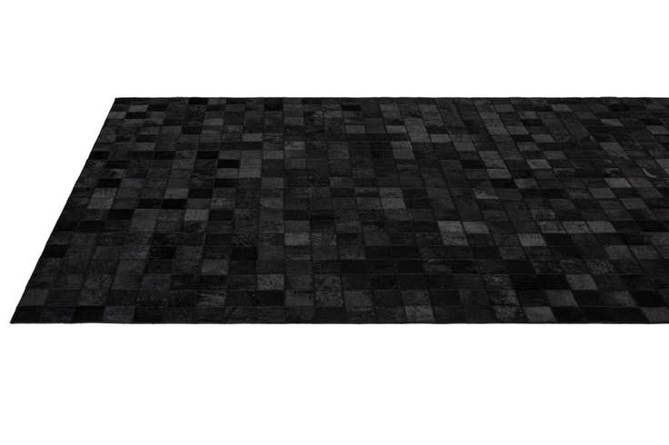 Detail image of 5' 3 x 8' 2 Cowhide - Patchwork Rug