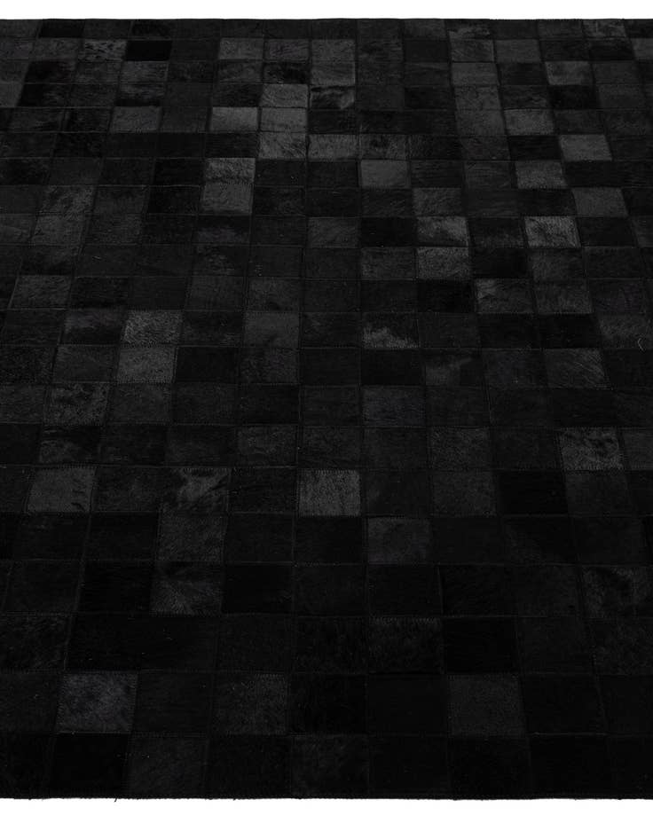 Detail image of 5' 3 x 8' 2 Cowhide - Patchwork Rug