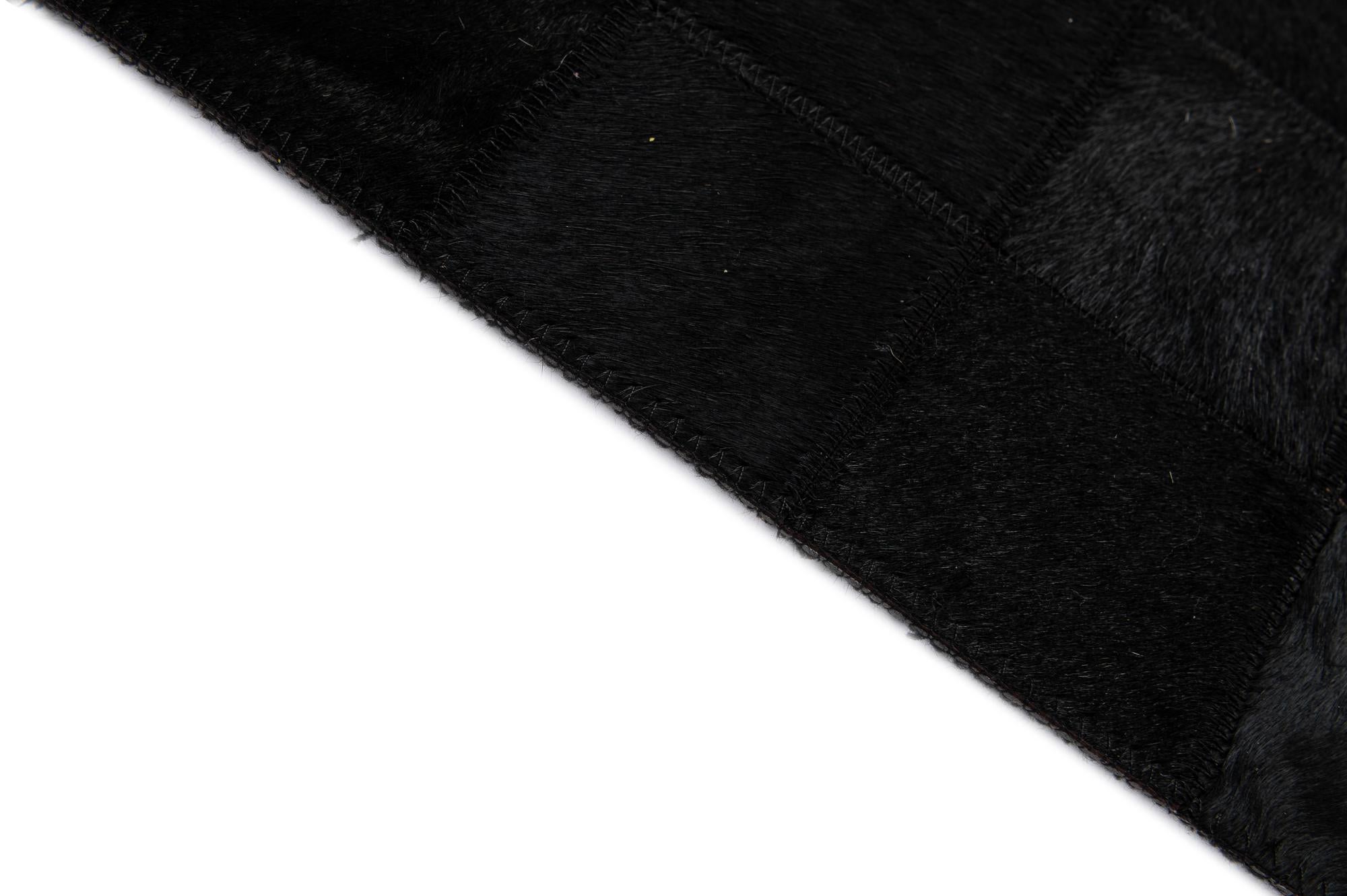 5' 3 x 8' 2 Cowhide - Patchwork Rug