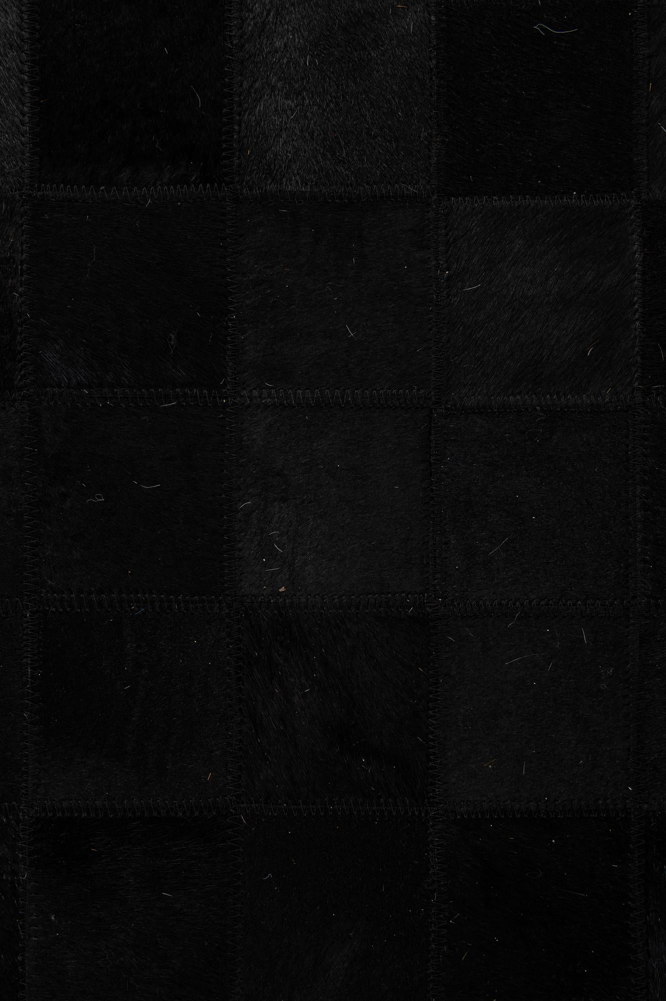 5' 3 x 8' 2 Cowhide - Patchwork Rug