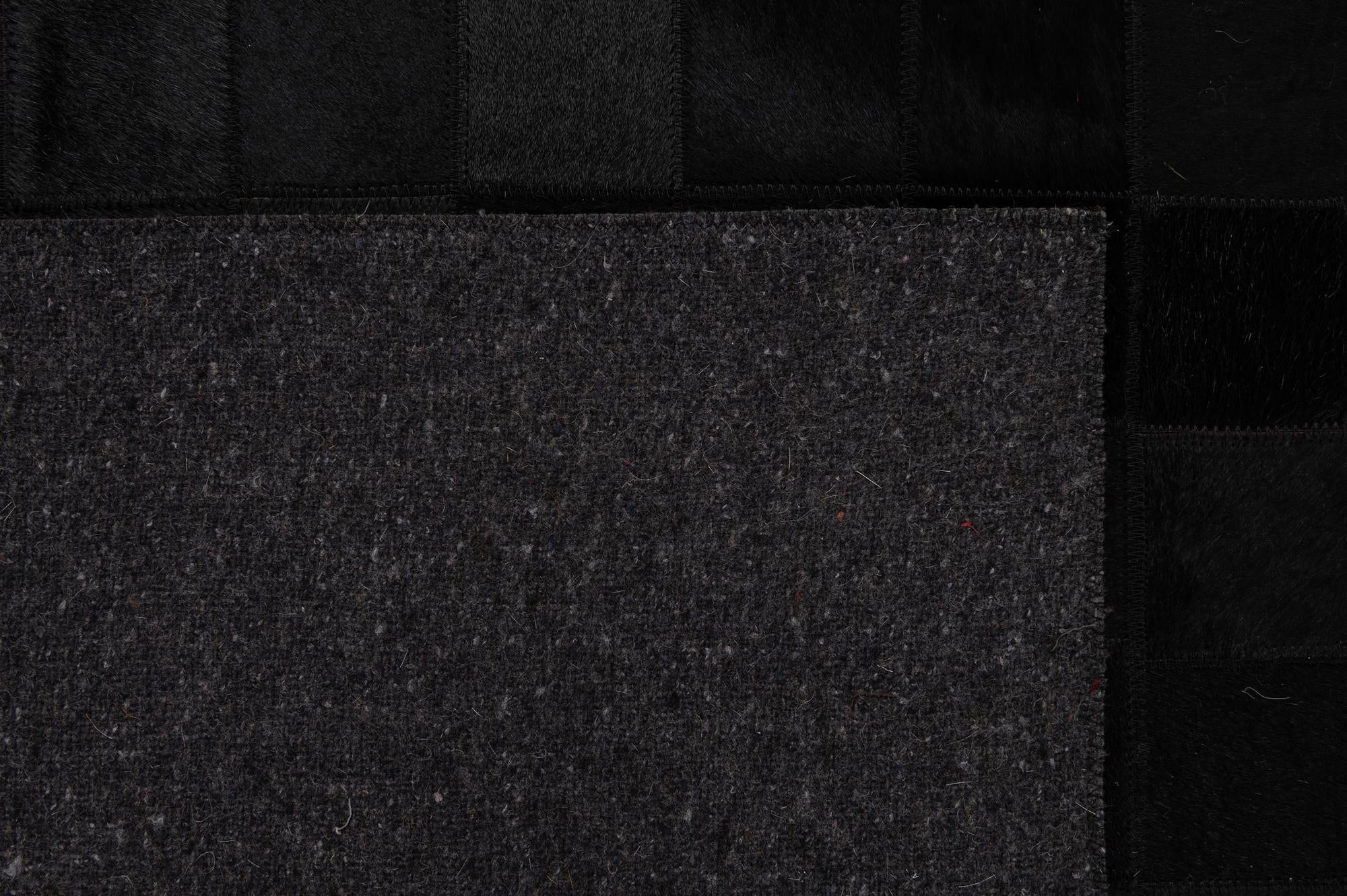5' 3 x 8' 2 Cowhide - Patchwork Rug