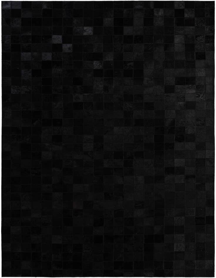 Detail image of 5' 3 x 8' 2 Cowhide - Patchwork Rug