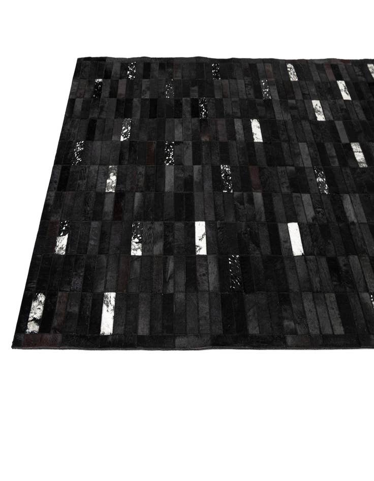 Detail image of 5' 3 x 8' 1 Cowhide - Patchwork Rug