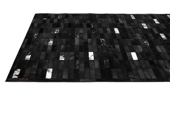 5' 3 x 8' 1 Cowhide - Patchwork Rug