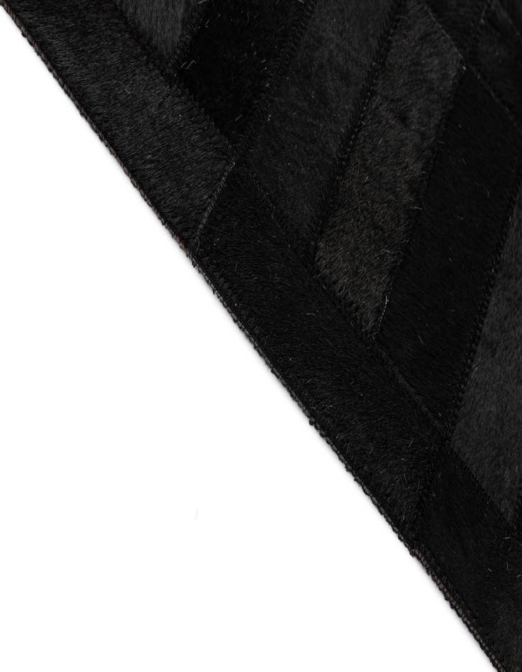 Detail image of 5' 3 x 8' 1 Cowhide - Patchwork Rug