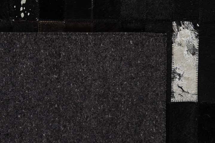 5' 3 x 8' 1 Cowhide - Patchwork Rug