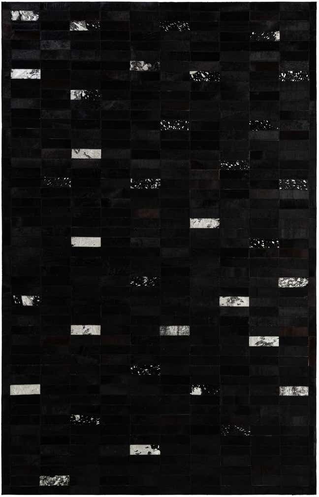 5' 3 x 8' 1 Cowhide - Patchwork Rug