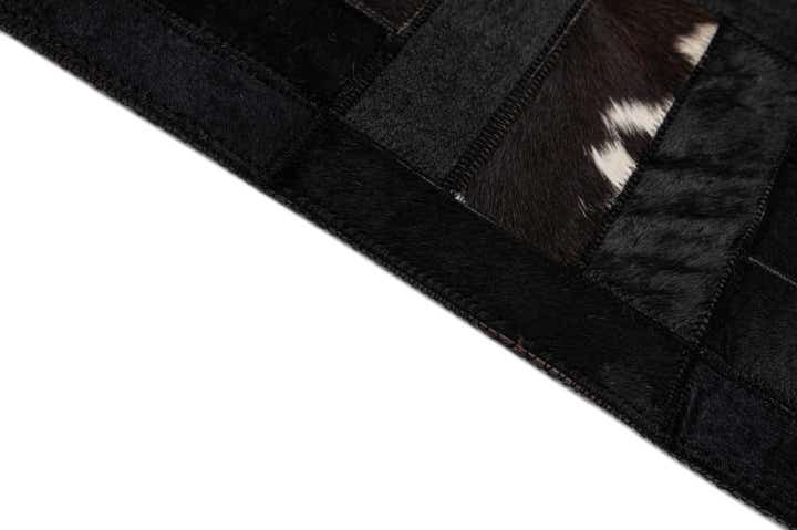 5' 3 x 8' 1 Cowhide - Patchwork Rug