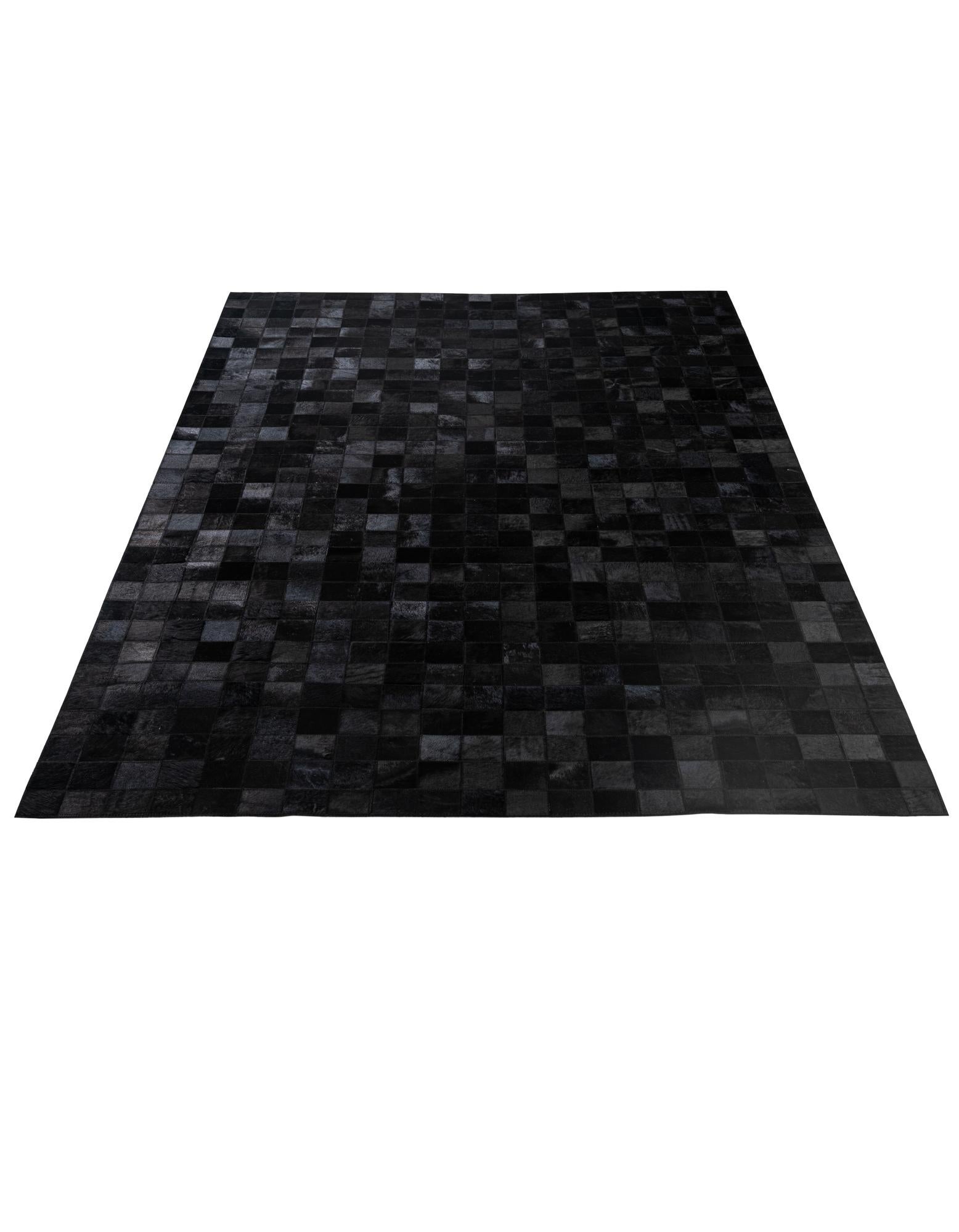 5' 3 x 8' 2 Cowhide - Patchwork Rug