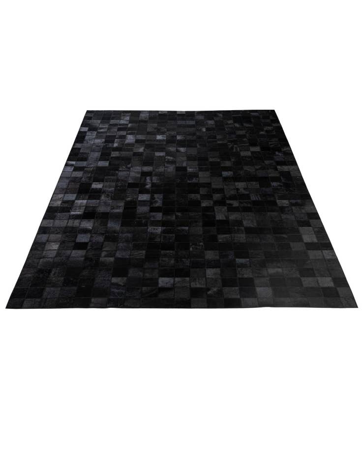 Detail image of 5' 3 x 8' 2 Cowhide - Patchwork Rug