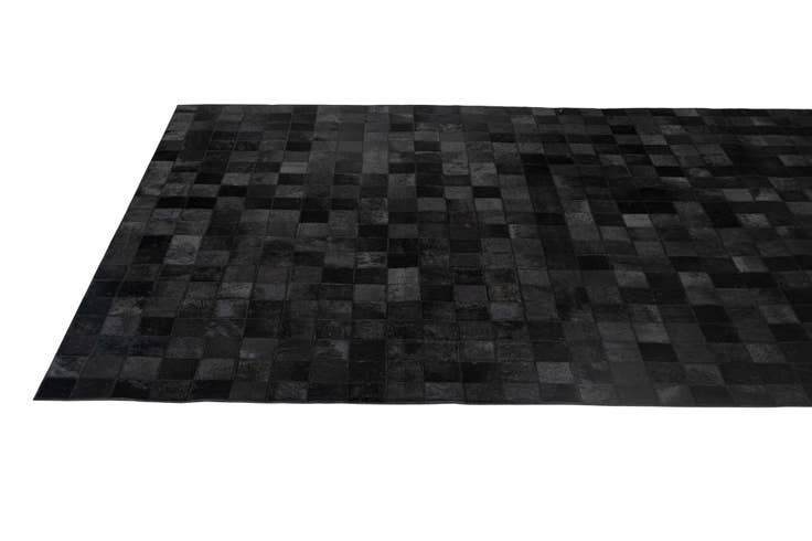 Detail image of 5' 3 x 8' 2 Cowhide - Patchwork Rug