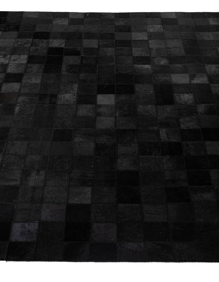 Detail image of 5' 3 x 8' 2 Cowhide - Patchwork Rug