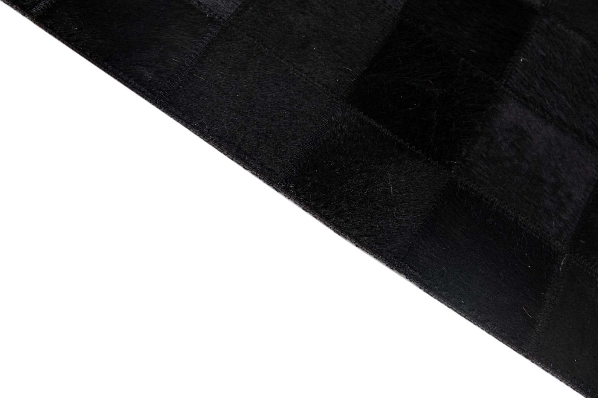5' 3 x 8' 2 Cowhide - Patchwork Rug