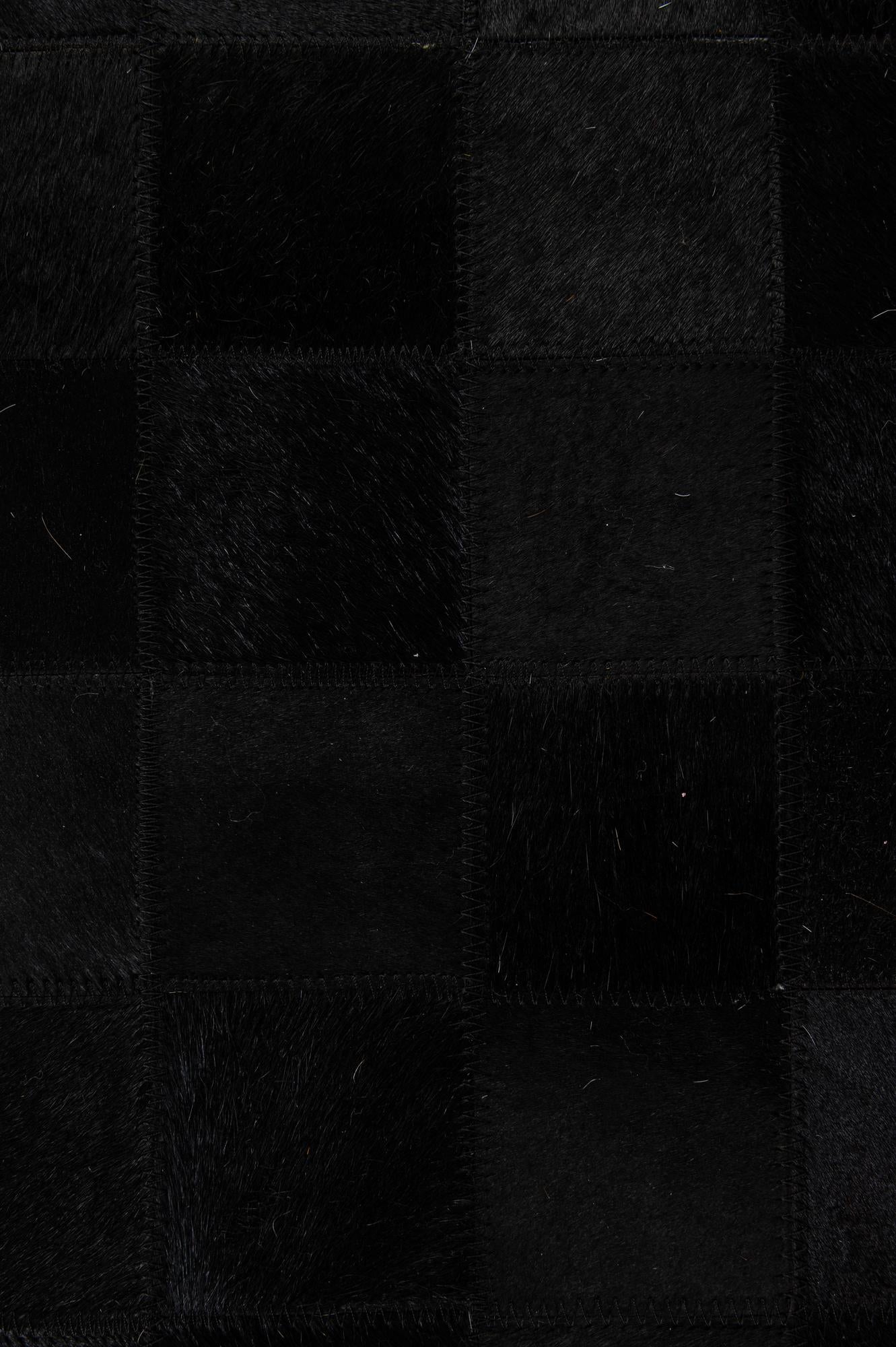 5' 3 x 8' 2 Cowhide - Patchwork Rug
