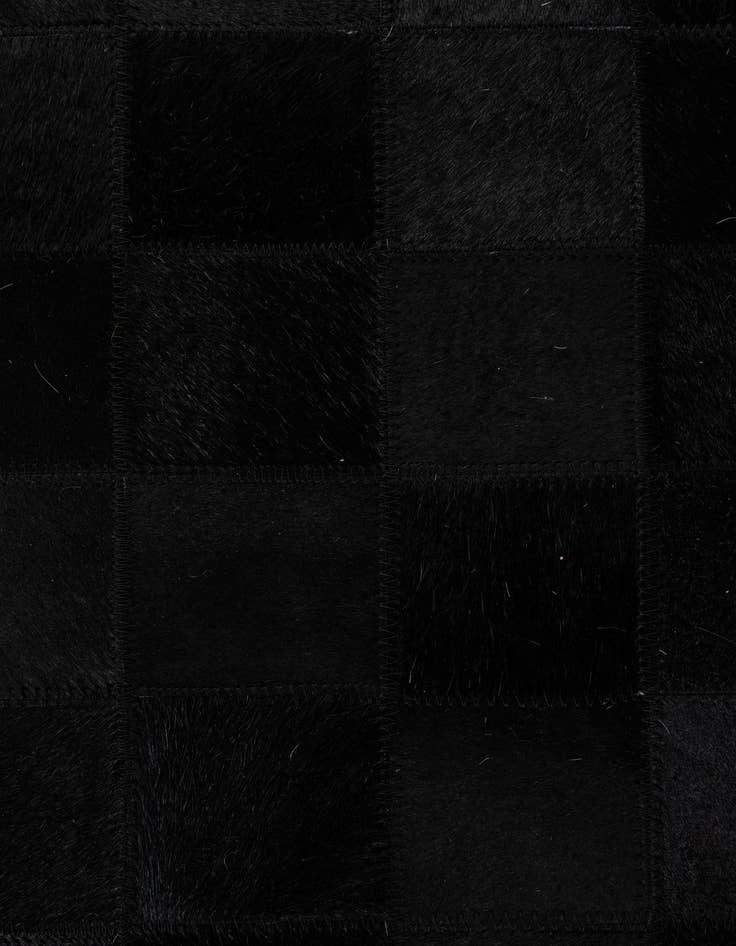 Detail image of 5' 3 x 8' 2 Cowhide - Patchwork Rug