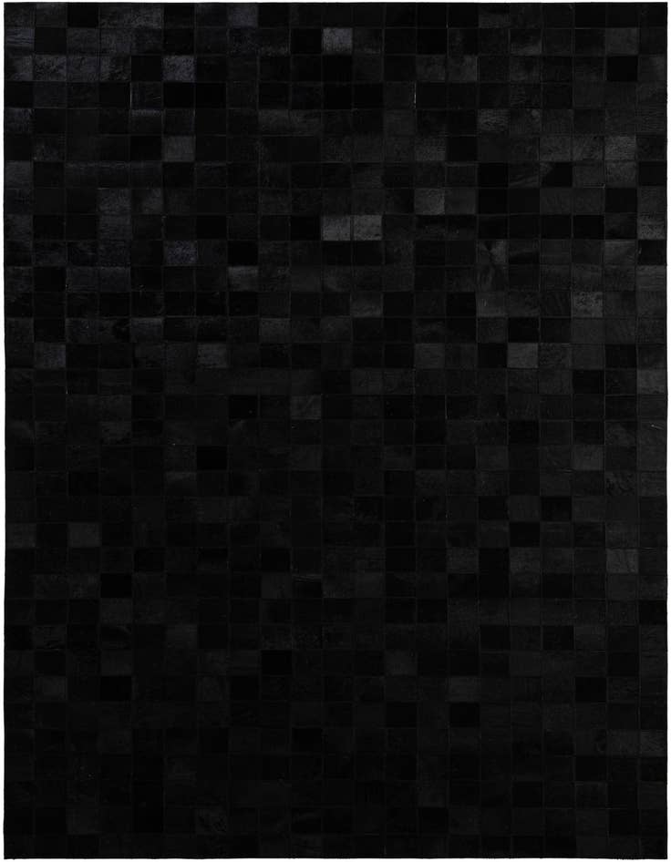 Detail image of 5' 3 x 8' 2 Cowhide - Patchwork Rug