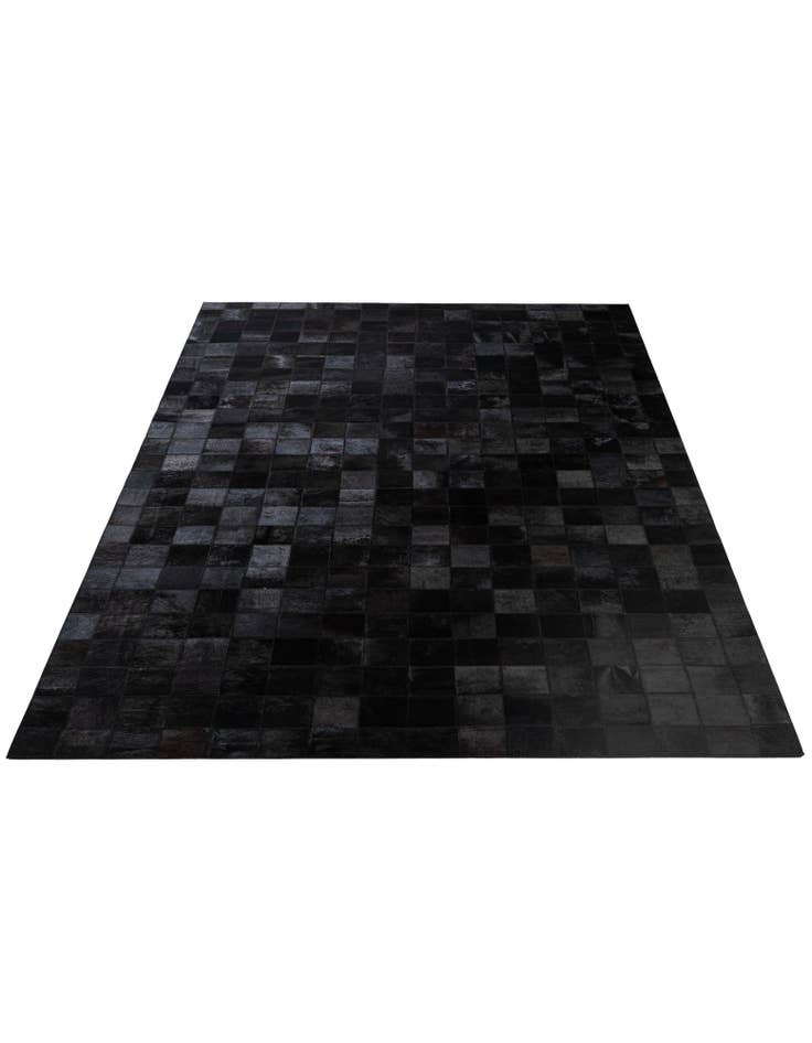 Detail image of 5' 3 x 8' 1 Cowhide - Patchwork Rug