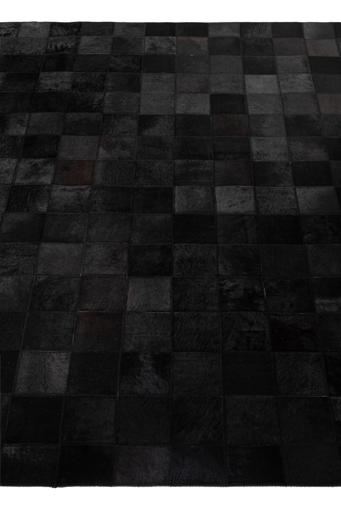 5' 3 x 8' 1 Cowhide - Patchwork Rug
