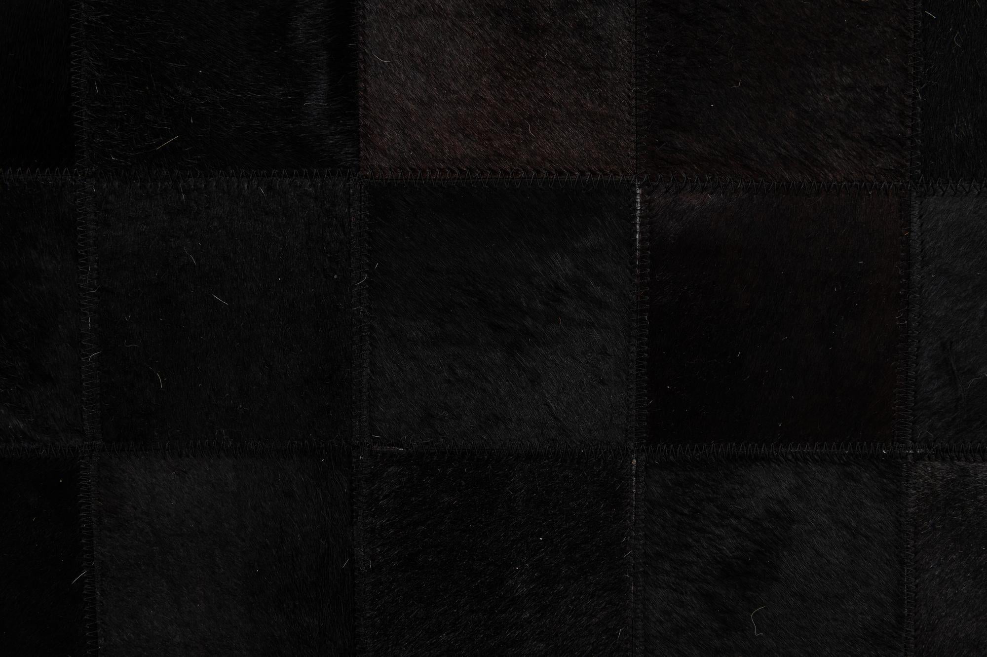 5' 3 x 8' 1 Cowhide - Patchwork Rug