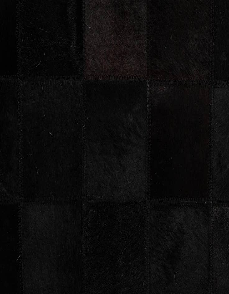 Detail image of 5' 3 x 8' 1 Cowhide - Patchwork Rug