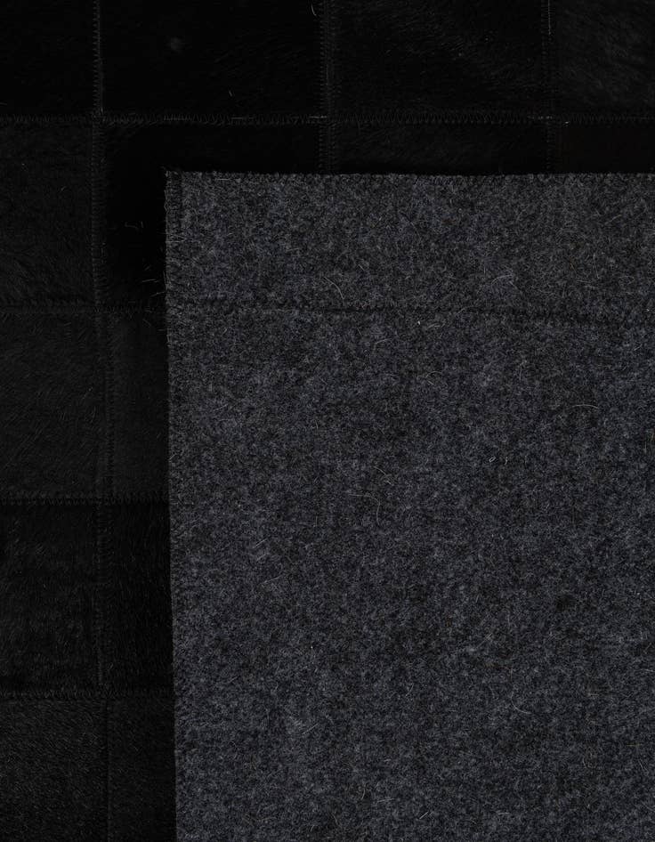 Detail image of 5' 3 x 8' 1 Cowhide - Patchwork Rug