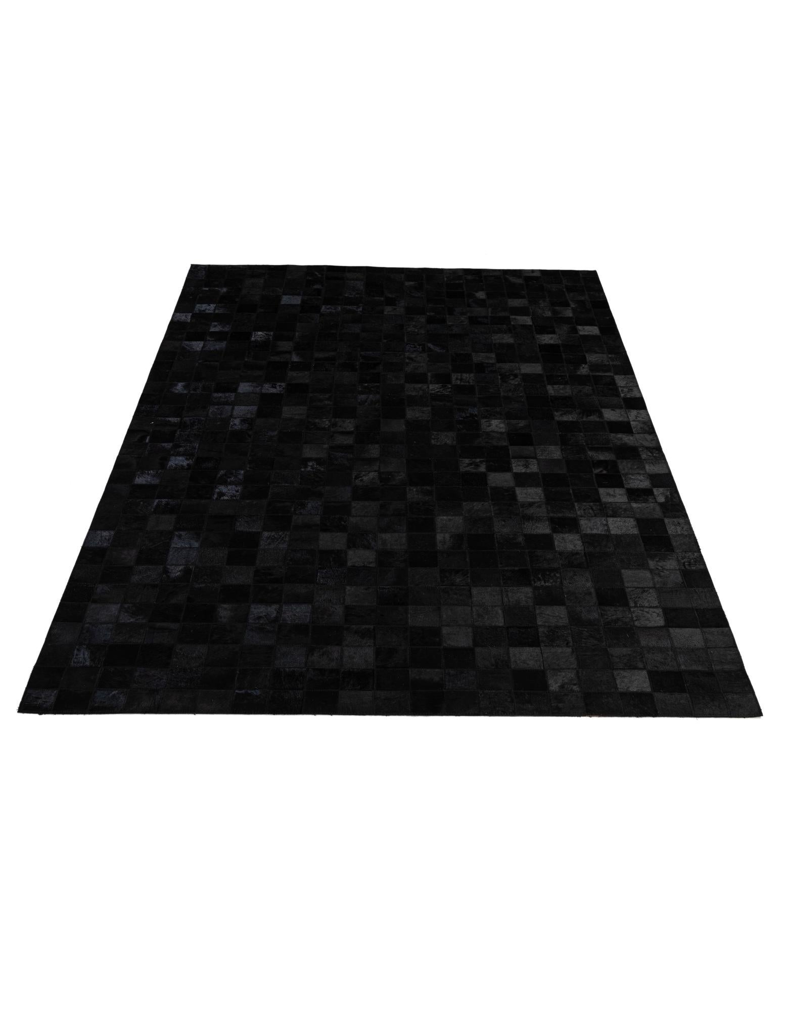 5' 3 x 8' 1 Cowhide - Patchwork Rug