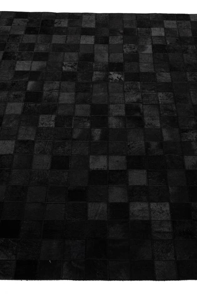 Detail image of 5' 3 x 8' 1 Cowhide - Patchwork Rug