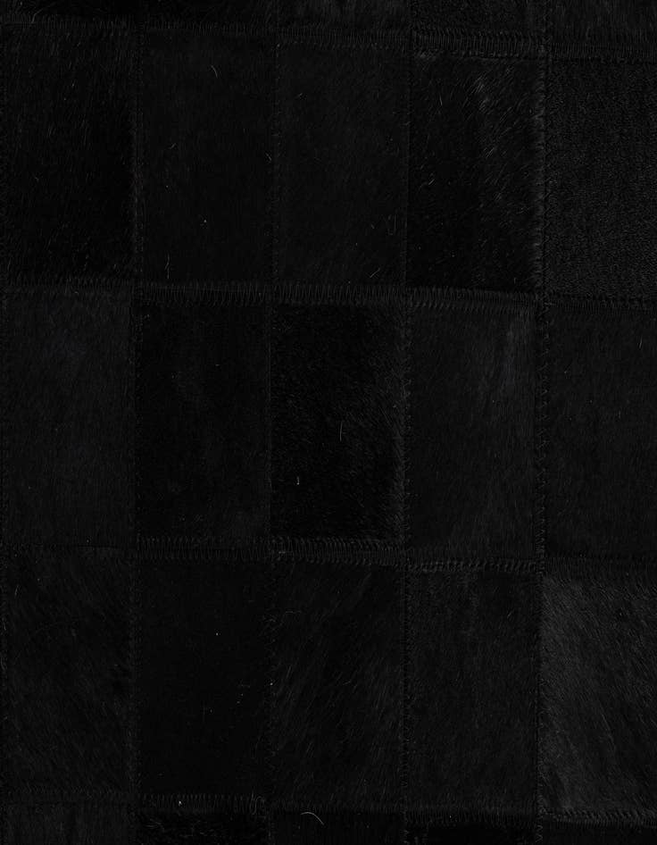 Detail image of 5' 3 x 8' 1 Cowhide - Patchwork Rug