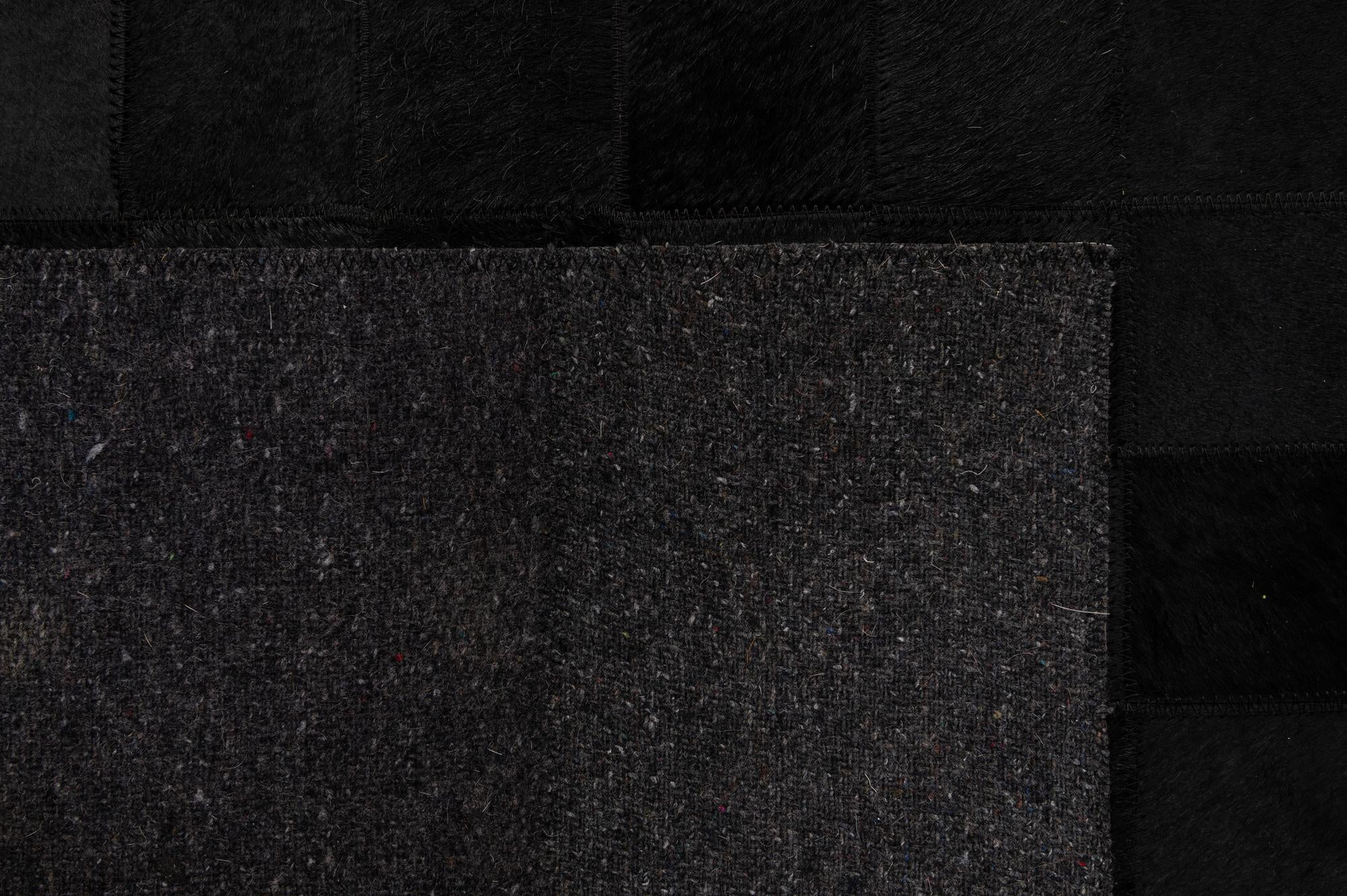 5' 3 x 8' 1 Cowhide - Patchwork Rug