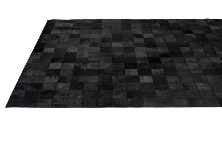 Detail image of 5' 3 x 8' 2 Cowhide - Patchwork Rug