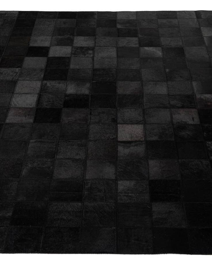 Detail image of 5' 3 x 8' 2 Cowhide - Patchwork Rug