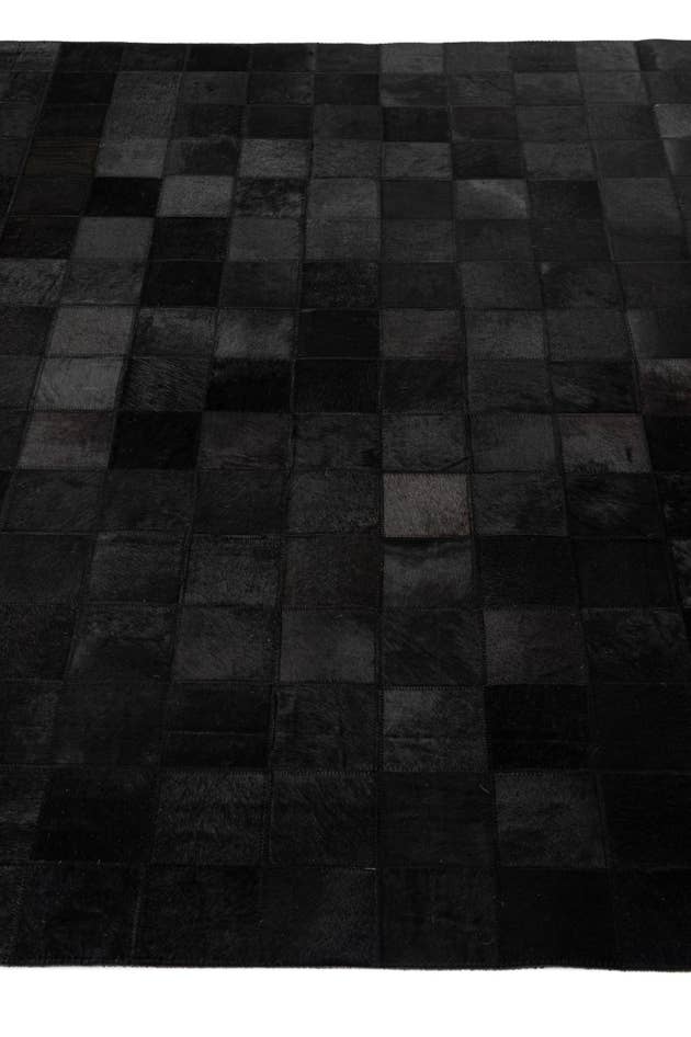 Detail image of 5' 3 x 8' 2 Cowhide - Patchwork Rug