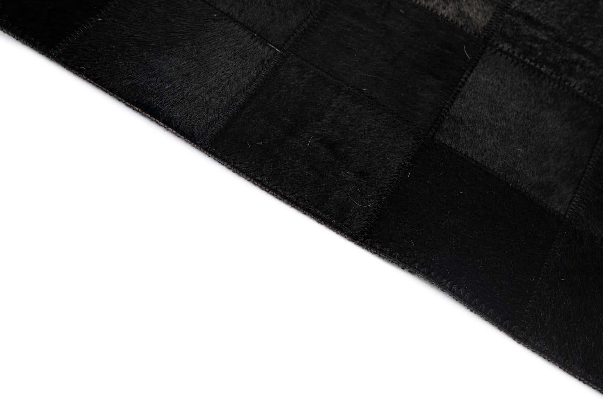 5' 3 x 8' 2 Cowhide - Patchwork Rug