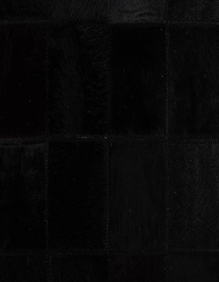 Detail image of 5' 3 x 8' 2 Cowhide - Patchwork Rug