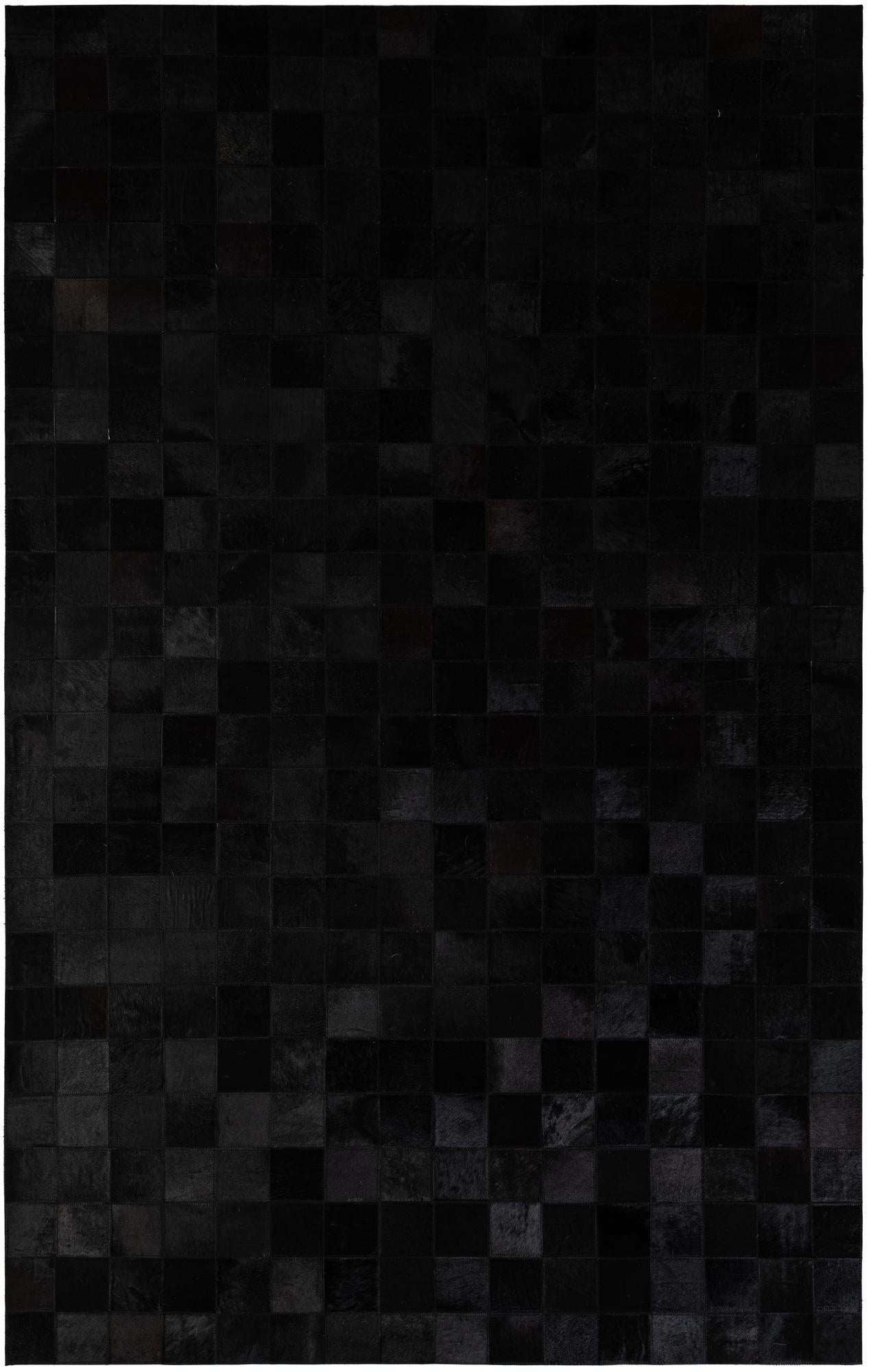5' 3 x 8' 2 Cowhide - Patchwork Rug