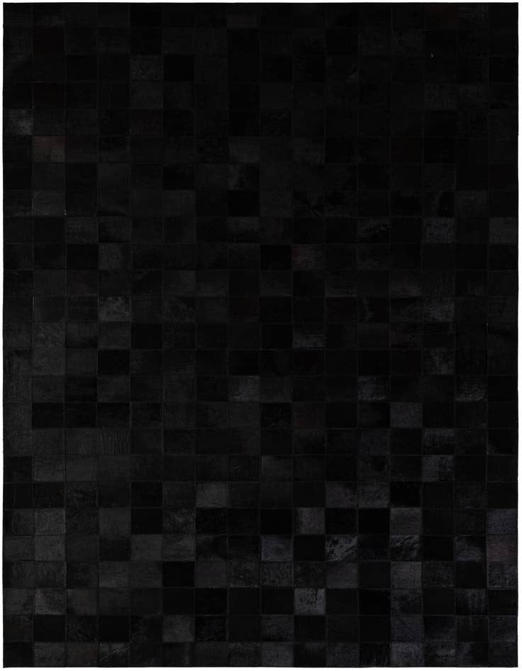 Detail image of 5' 3 x 8' 2 Cowhide - Patchwork Rug