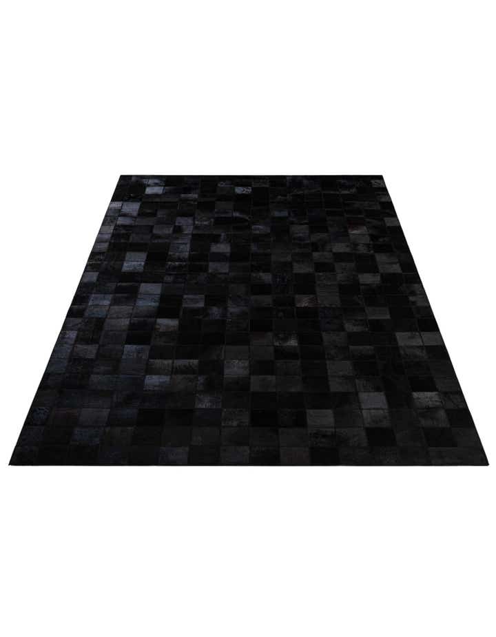 5' 3 x 8' 2 Cowhide - Patchwork Rug