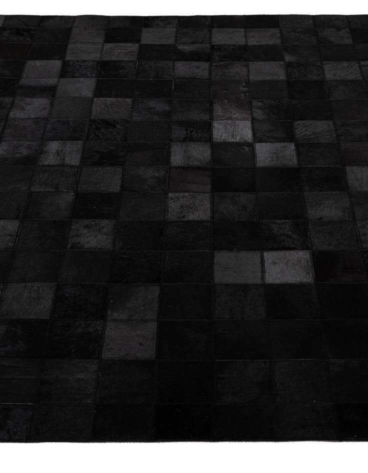 Detail image of 5' 3 x 8' 2 Cowhide - Patchwork Rug