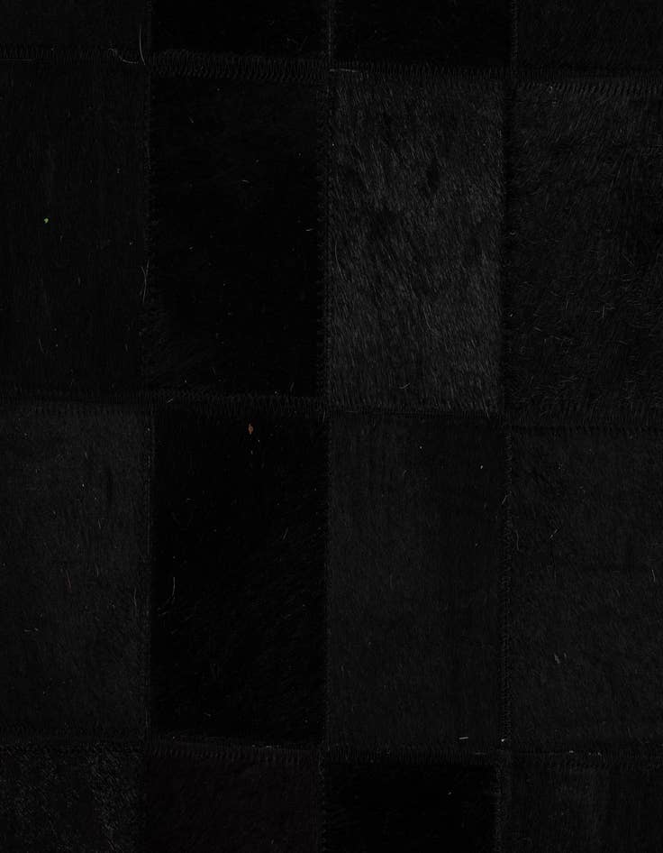 Detail image of 5' 3 x 8' 2 Cowhide - Patchwork Rug