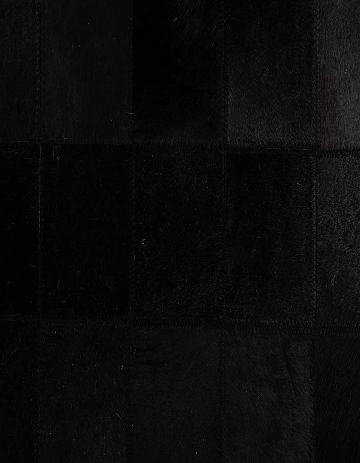 Detail image of 5' 2 x 8' 1 Cowhide - Patchwork Rug