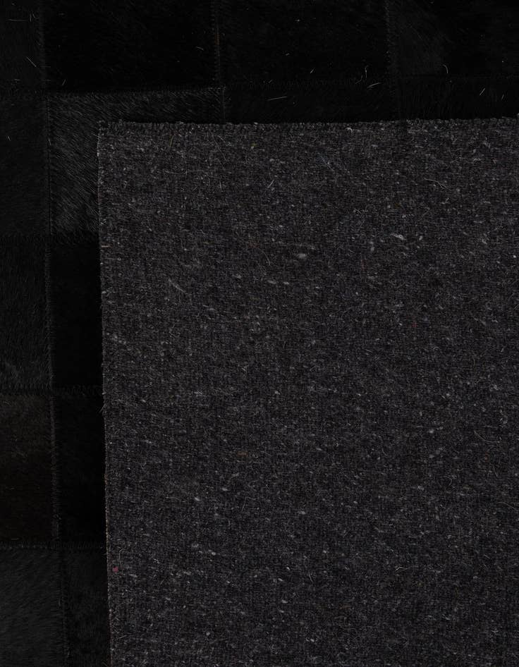 Detail image of 5' 2 x 8' 1 Cowhide - Patchwork Rug