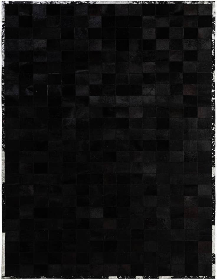 Detail image of 5' 2 x 8' 1 Cowhide - Patchwork Rug