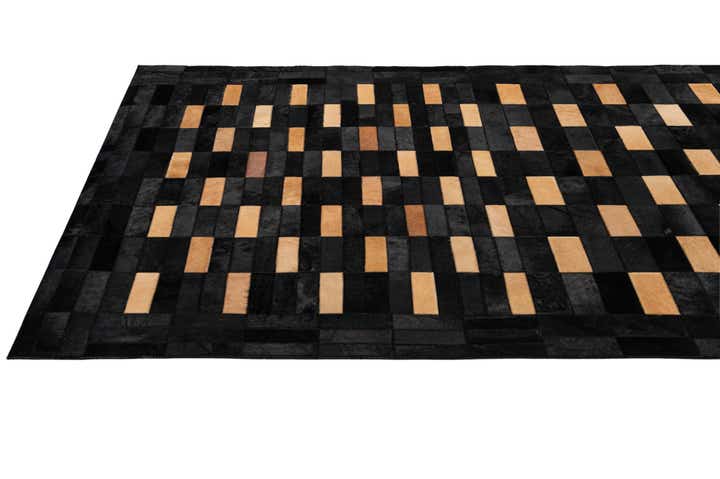 5' 1 x 7' 11 Cowhide - Patchwork Rug