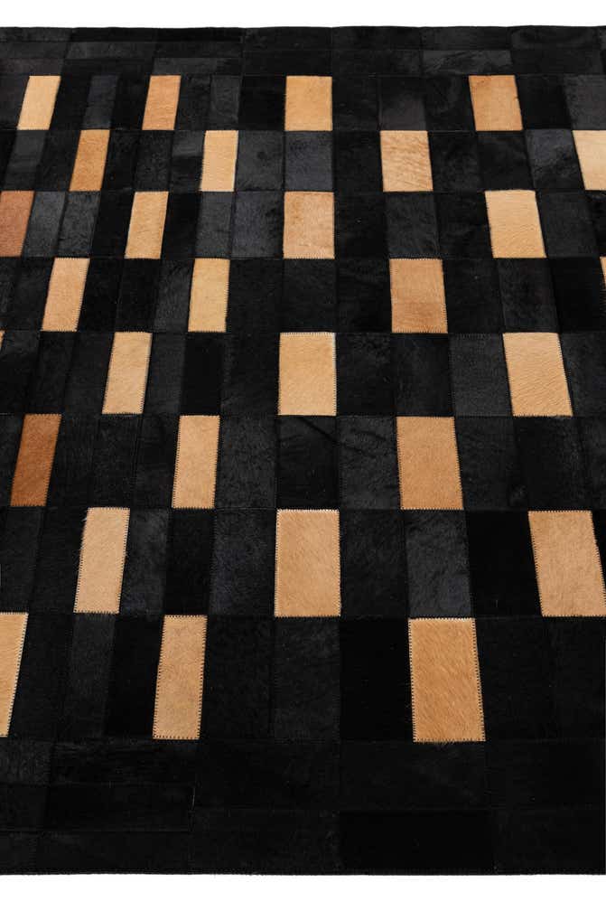 5' 1 x 7' 11 Cowhide - Patchwork Rug