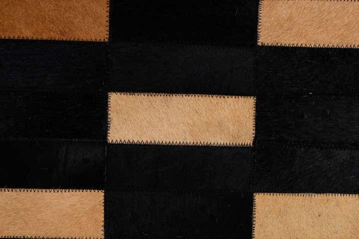 5' 1 x 7' 11 Cowhide - Patchwork Rug