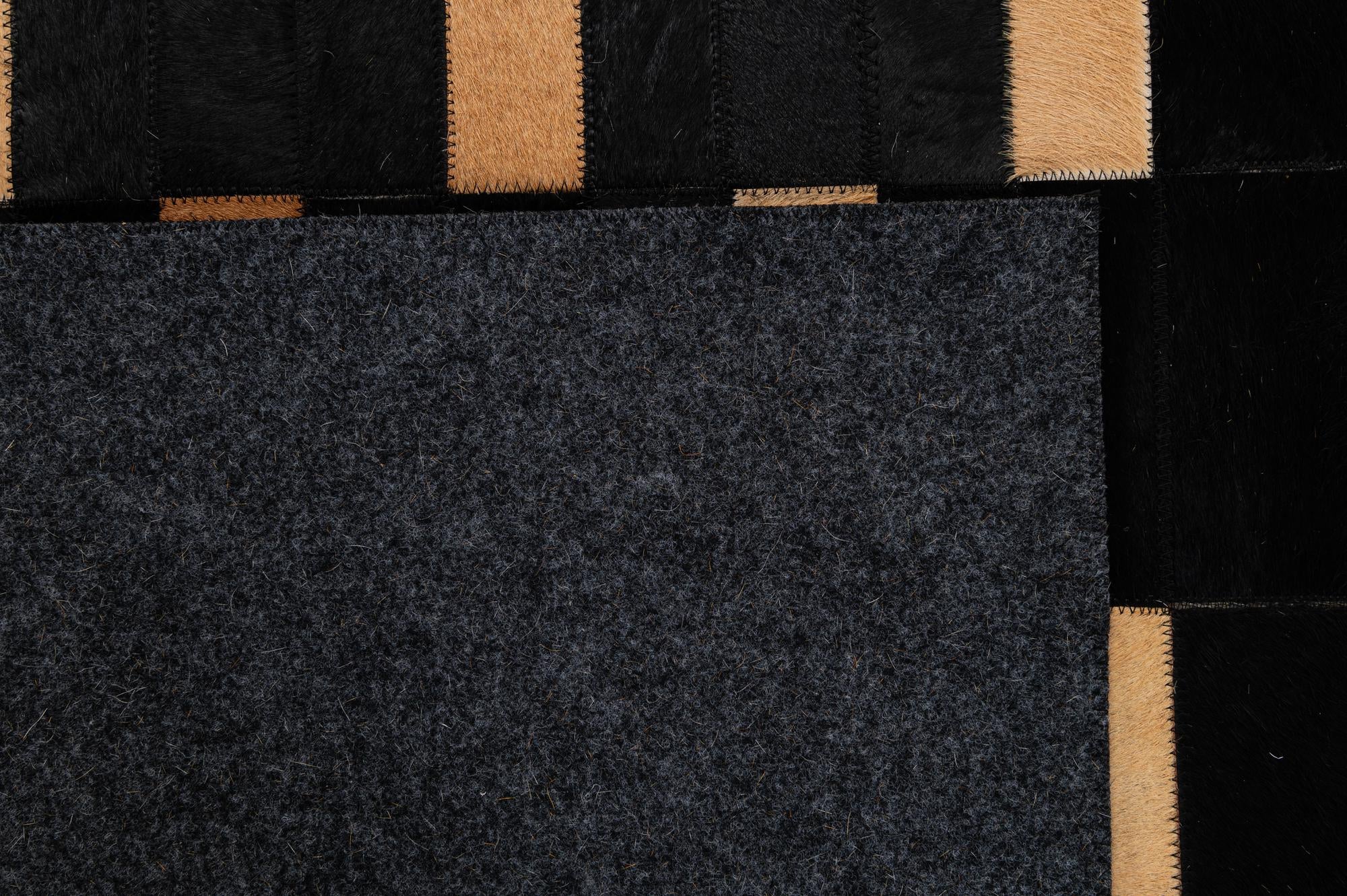 5' 1 x 7' 11 Cowhide - Patchwork Rug