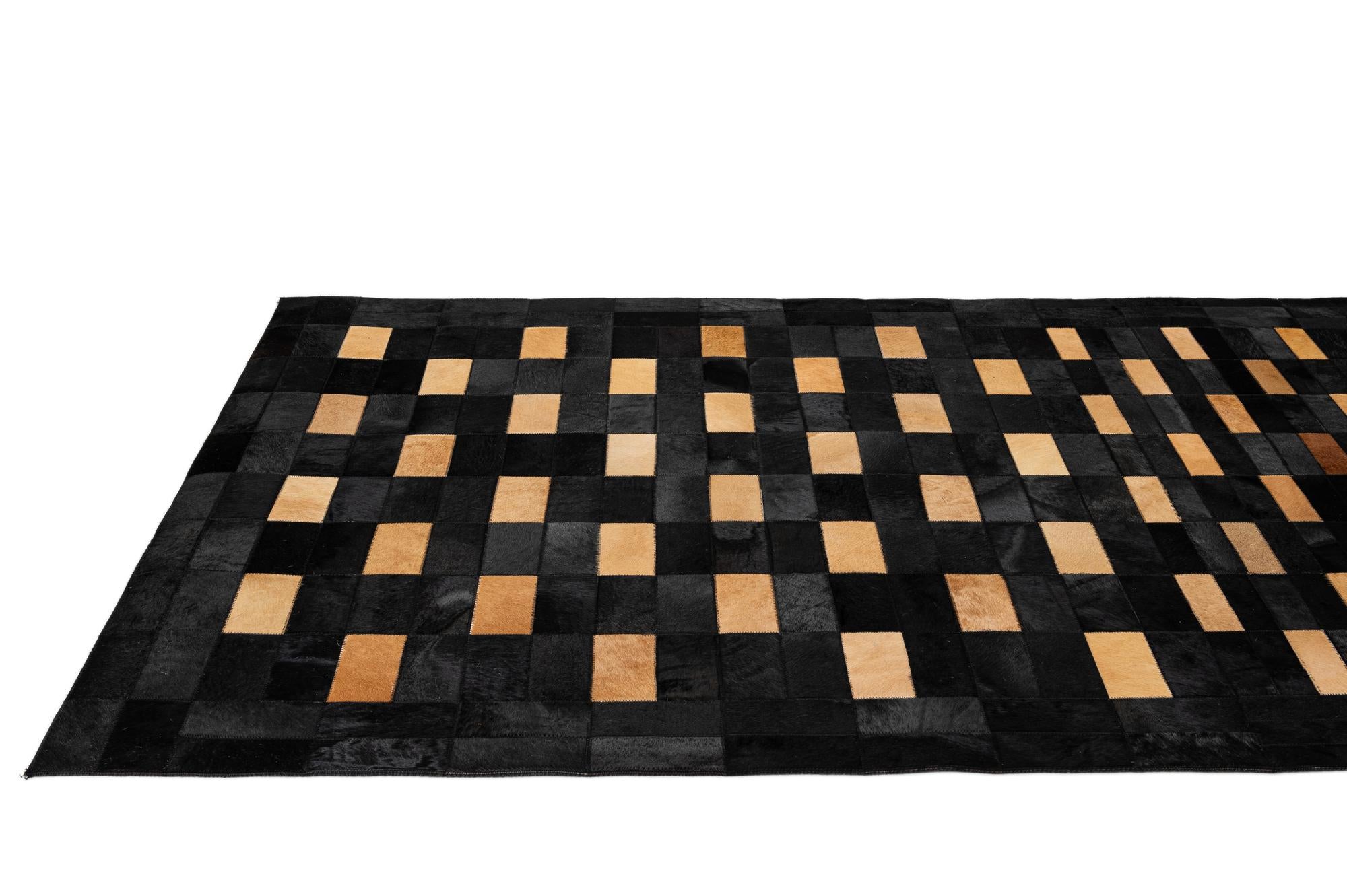 5' x 8' Cowhide - Patchwork Rug