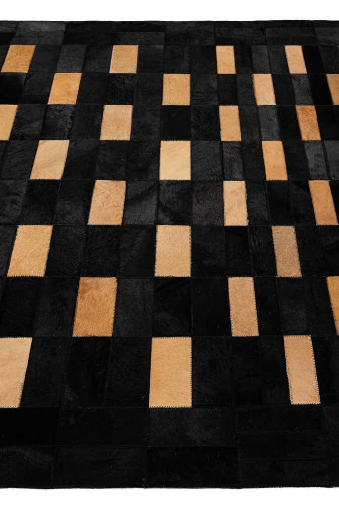 5' x 8' Cowhide - Patchwork Rug