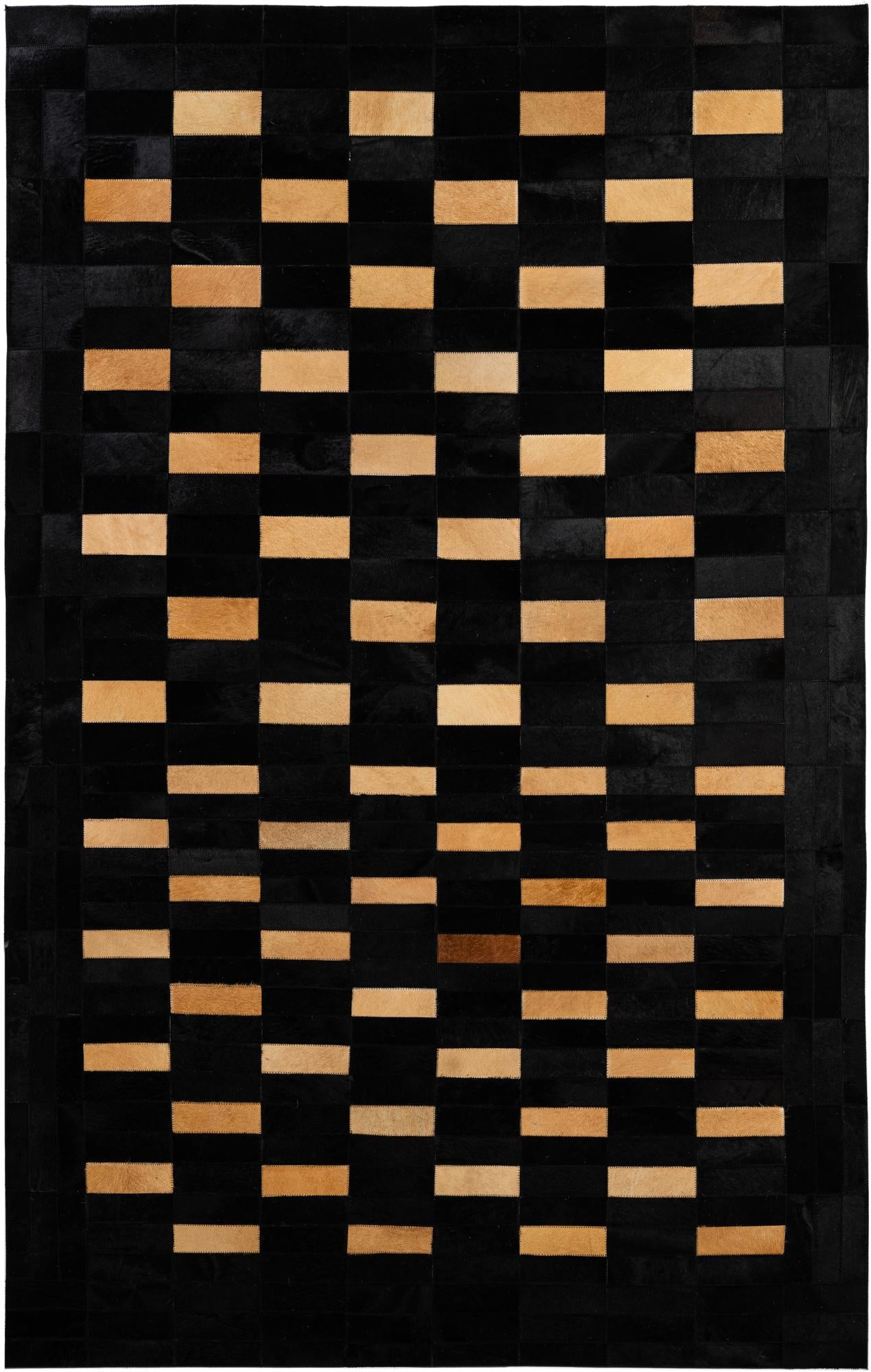 5' x 8' Cowhide - Patchwork Rug