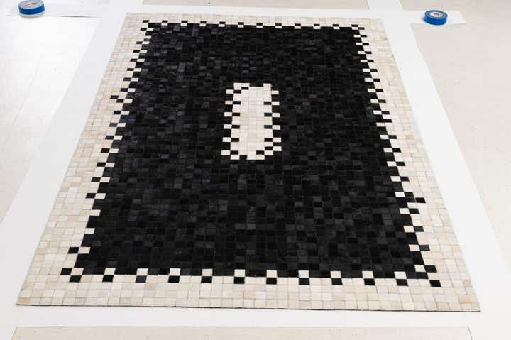 5' x 8' 2 Cowhide - Patchwork Rug